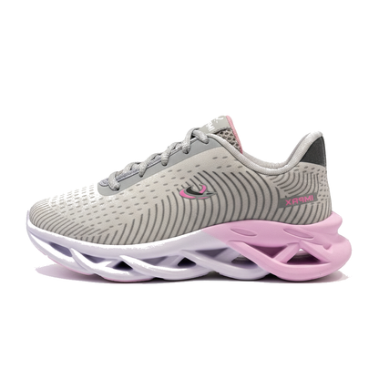 Tênis Feminino Impax Super Leve e Confortável | Ideal para Academia, Corrida e Dia a Dia Preto/Rosa