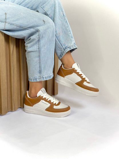 Tênis Casual Feminino UseLiz Lançamento AF Preto/Branco