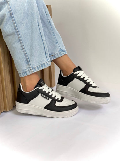 Tênis Casual Feminino UseLiz Lançamento AF Branco/Caramelo