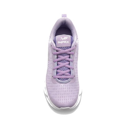 Tênis Feminino Impax Super Leve e Confortável | Ideal para Academia, Corrida e Dia a Dia Preto/Rosa