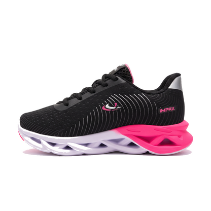 Tênis Feminino Impax Super Leve e Confortável | Ideal para Academia, Corrida e Dia a Dia Lilás