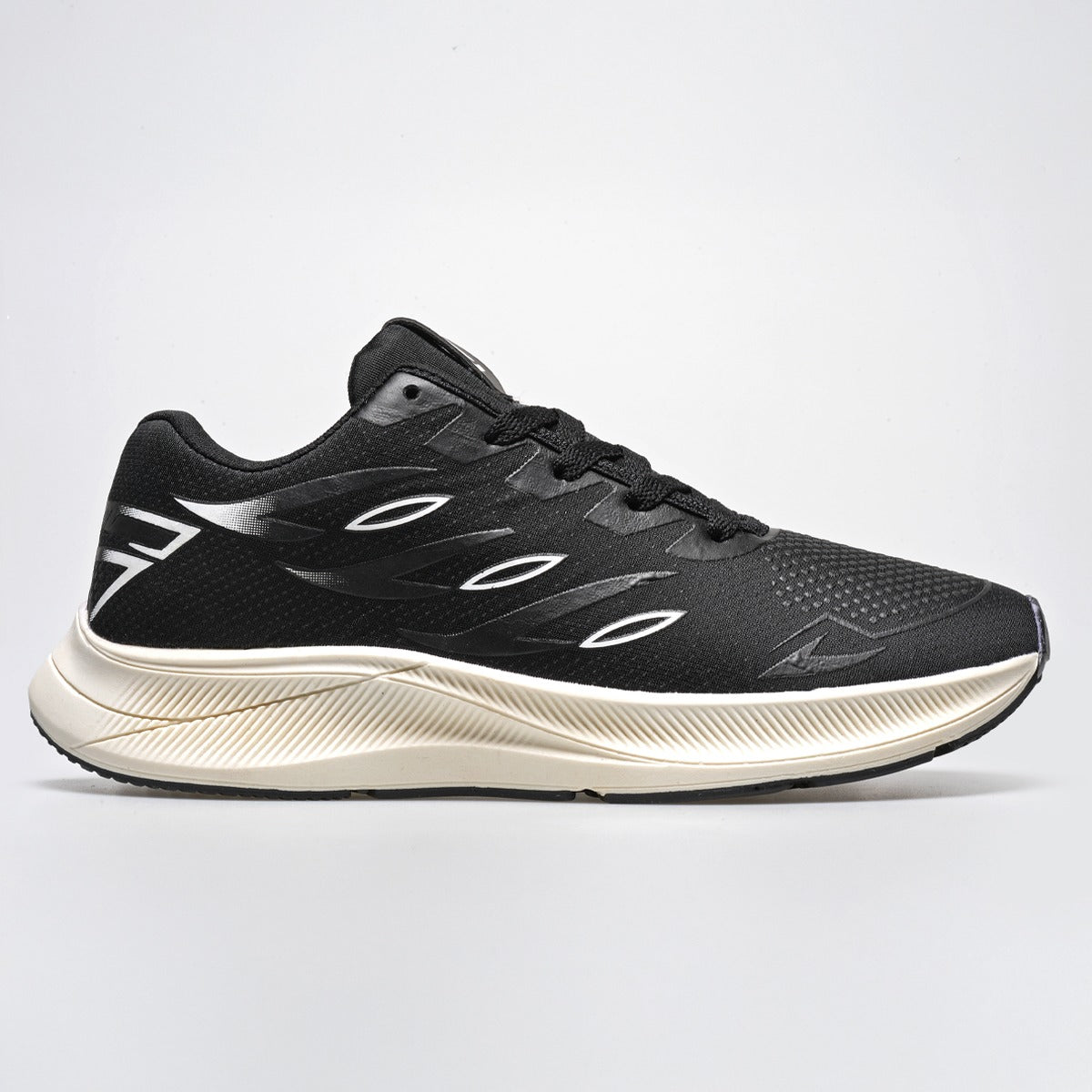 Tênis Feminino Running Pro – Ultra Conforto & Performance Preto/Branco