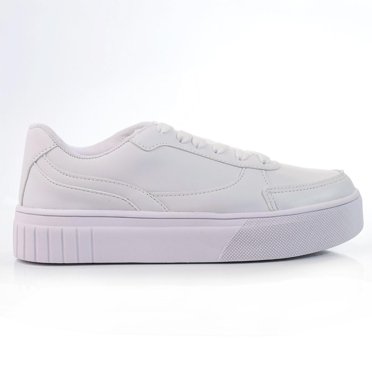 Tênis Feminino Casual confortável Lançamento - Branco/Cinza